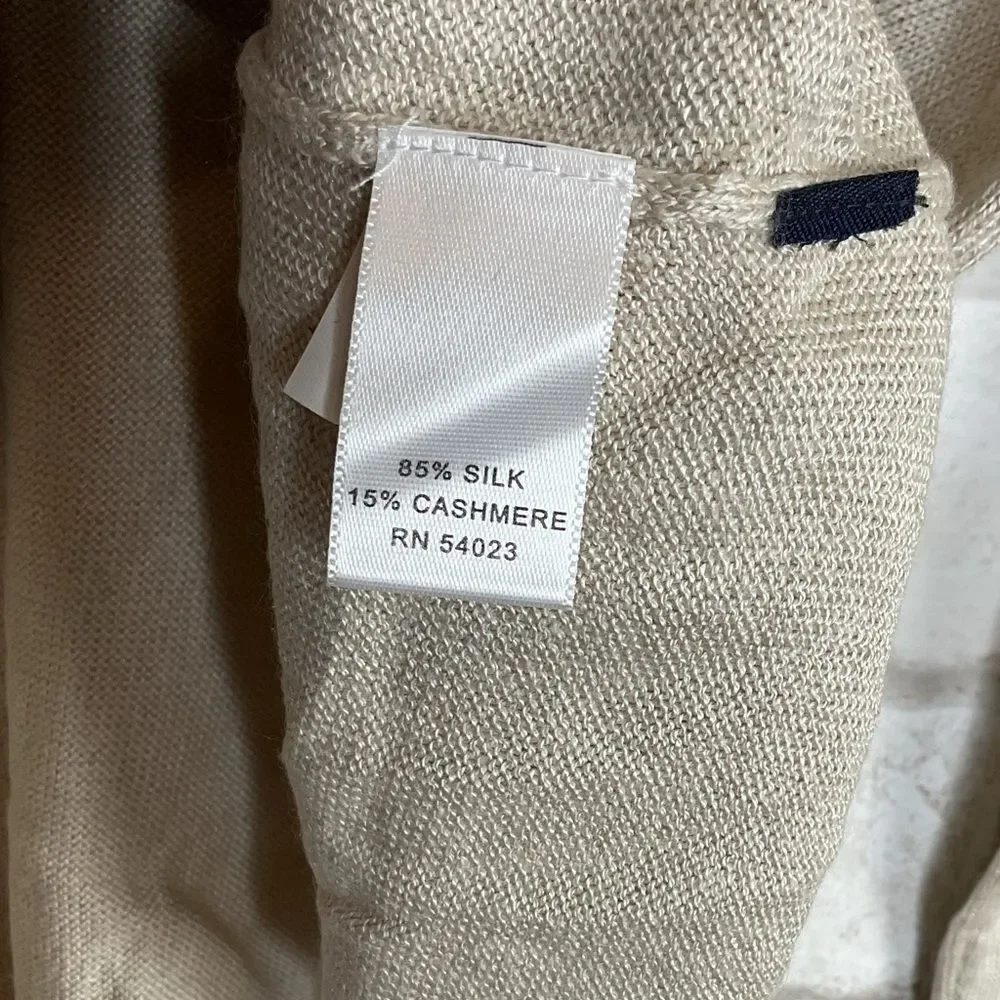 Banana Republic Silk Cashmere Blend Sweater Size XL